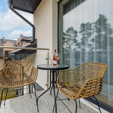 Rybacka With Parking&balcony By Renters *