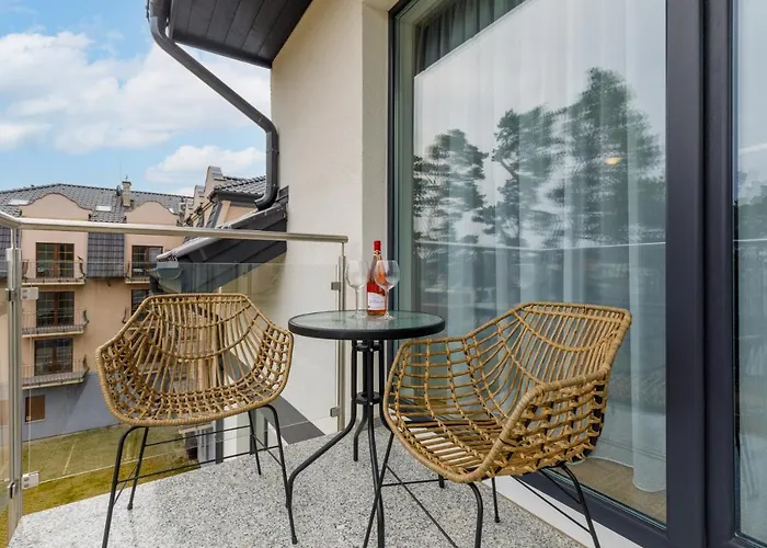 Rybacka With Parking&balcony By Renters *